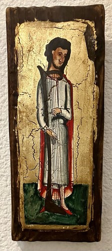 Icône peinture sur panneau - panneau, de
