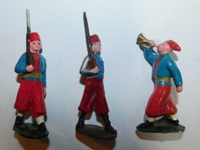 3 x SOLDAT EN ALUMINIUM &