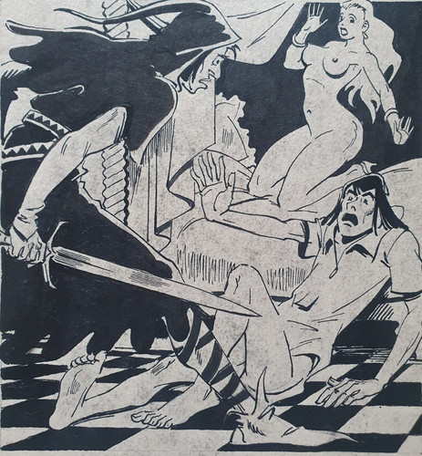 Dessin encre pierre - pierre, leconte