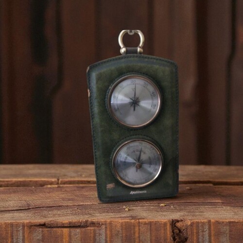Ancien thermomètre anéroïde