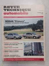 Rta Revue Technique Automobile Etai N°545 Nissan Primera Essence Diesel 1992