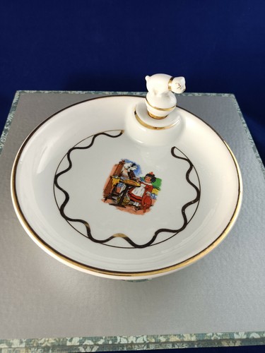 Ancienne assiette bouillie - assiette,