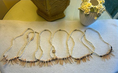 Lot puka shell collar - 6,