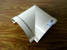 Angle cheneau 90° gouttière 33 / 170 PVC marque NICOLL couleur sable UANC33S