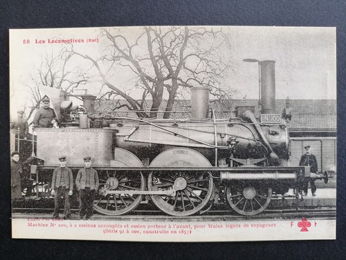 Cpa locomotive junon - cpa, de