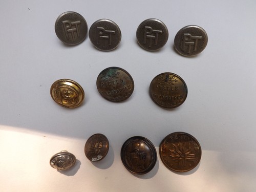 Lot boutons anciens - 11,