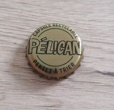 Capsule de bière française Pélican capsule recyclable pensez à trier avec pélica