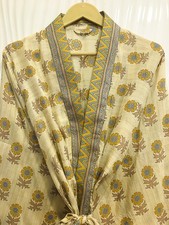 Robe Kimono Midi En Soie Pure