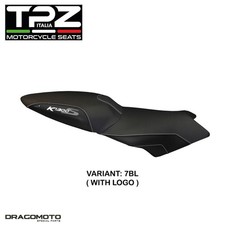 BMW K 1300 S 2009-2016 tapisserie Selle BK13SL2-7BL-2 TPZ noir CON LOGO