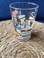 Vintage Verre A Moutarde Maille Tom Et Jerry Les Déguisements 1992