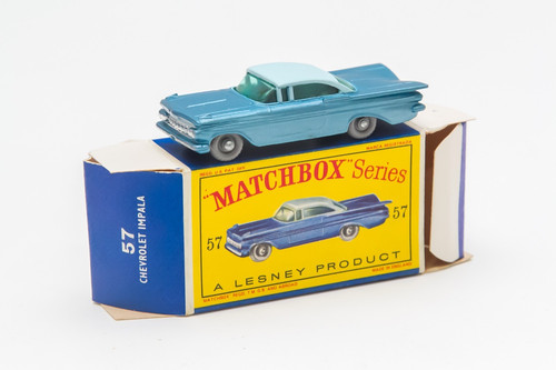 Matchbox chevrolet impala - chevrolet, 57