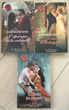 Lot 3 Livres Romance HARLEQUIN  Les Historiques N*260,290 Et Un HS  Bon État