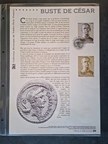 Document philatélique buste - document,