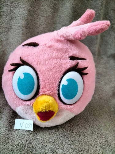 Peluche v039 oiseau rose - n°v039,
