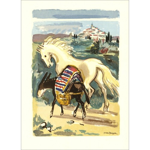 Brayer yves gravure bois - brayer,