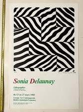 Sonia Delaunay Lithographies