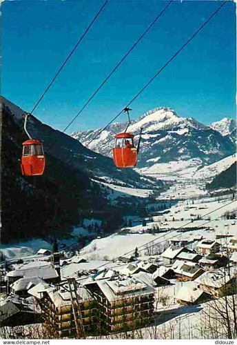 Carte postale chatel - -,