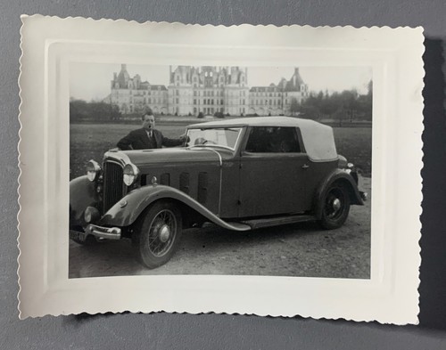 Photo ancienne voiture chteau - voiture,