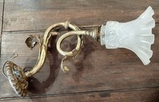 Applique bronze doré de style