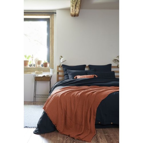 Plaid franges 180x220 cm - 180x220,