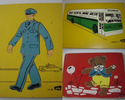 Vintage wooden puzzles - vintage,