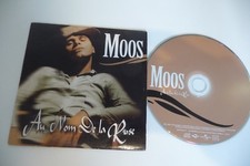MOOS CD 2 TITRES POCHETTE CARTONNEE AU NOM DE LA ROSE. CARDSLEEVE.