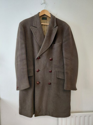 Crombie coat green double - 42,