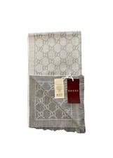 Écharpe Gucci Monogramme « GG » - Gris