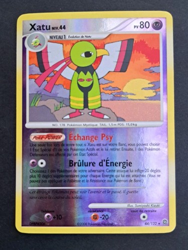 Carte pokemon xatu 132 - carte, dp