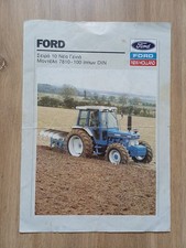 GR(grec)-PROSPECTUS TRACTEUR FORD NEW HOLLAND SÉRIE 10 TRACTOR BROCHURE 