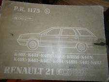 Renault 21 R21 Nevada 1987 à 1992 : catalogue pièces PR1175-6
