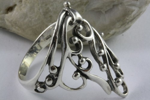 Filigran designer anneau bande - filigran,