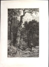 Eau-forte originale de Charles