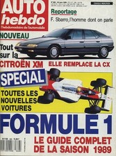 AUTO HEBDO n°668 22/03/1989