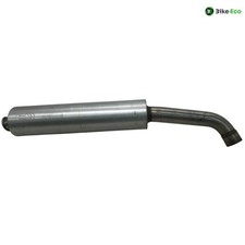 Silencieux droit échappement