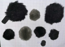 Lot De 7  Bonnettes Anti Vent Pour Micro Cavalier Windbubbles  Rycote Et Divers
