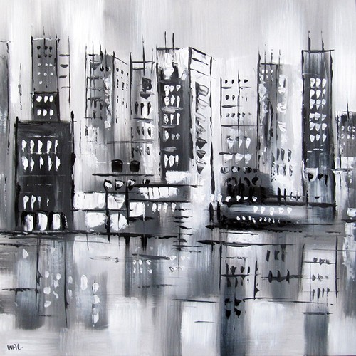Tableau contemporain peinture - tableau,