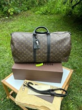 LOUIS VUITTON keepall 55 macassar