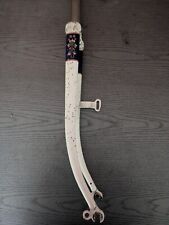 Fourche de vélo ancien vintage blanche PEUGEOT roue de 700