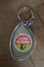 ancien porte cle publicitaire collection FROMAGE CROTTE DU DIABLE BEAUJOLAIS