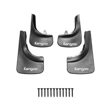 Pour Renault Kangoo Bavettes garde-boue pour l'avant et l'arrière 4 pièces