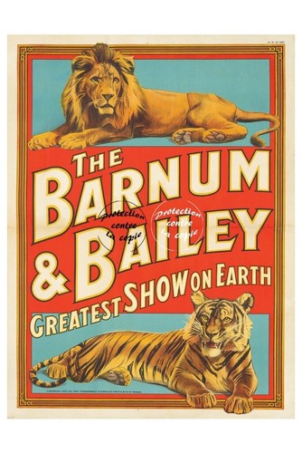 Cirque barnum bailey réf184 - barnum,