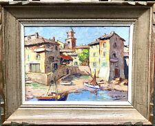 Tableau HSC - Louis Millet - St Tropez - La Ponche