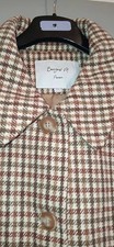 veste courte à carreau