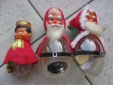 lot de 3 père Noël Rozan