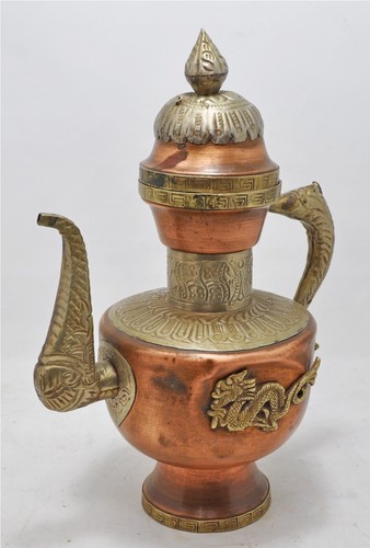 Cruche pot vin cuivre - À,