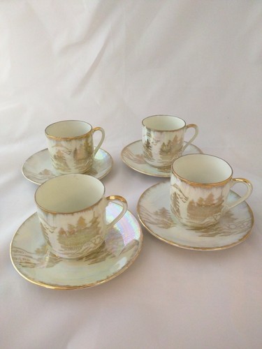 Set japanese lusterware - of,