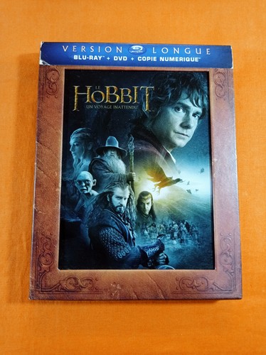 Bluray dvd hobbit un - +, le
