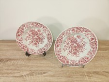 Assiettes Porcelaine Anglaises Style Cottage Vintage Deco
