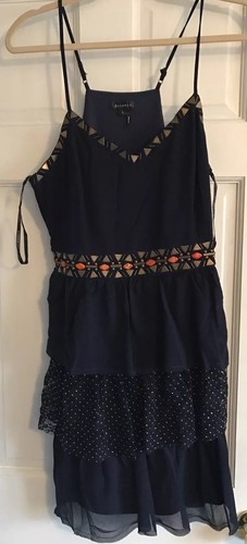 Soieblu navy dress size - size, large